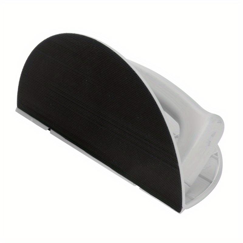 Selbstklebender Halbkreis Schleifpadhalter Robuster Kunststoff Gipskarton Eckenschleifer Ergonomischer Griff für Holzbearbeitung DIY-Projekte