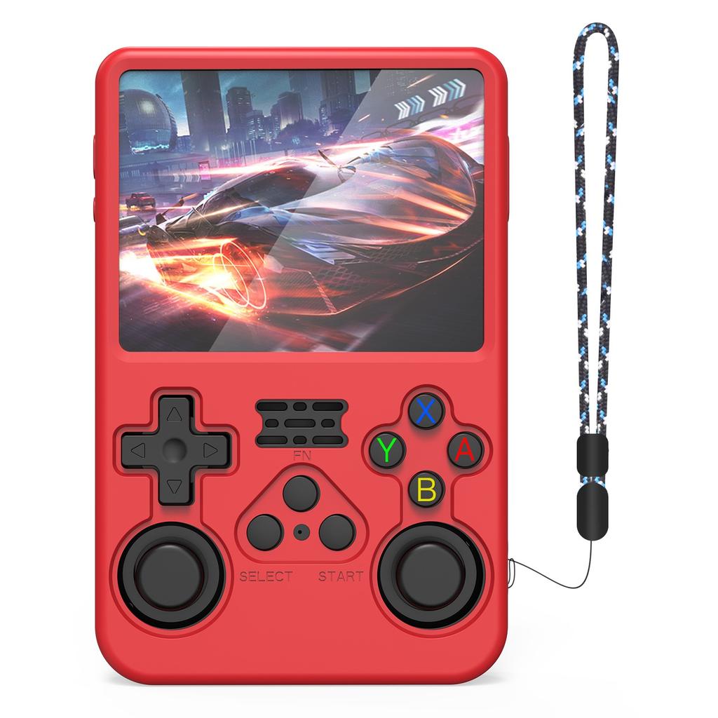Protective Case Rubber Silicone Skin Cover for R36S Retro Handheld Game Console