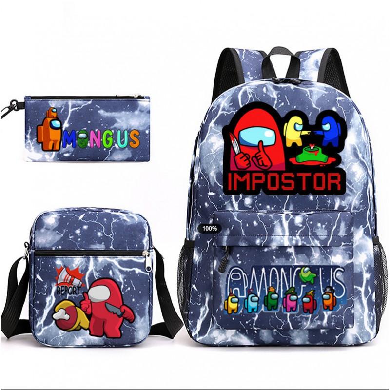 Set Zaino Scolastico Cristiano Ronaldo per Bambini Ragazzi Ragazze 15L Tessuto Oxford Borsa a Doppia Tracolla con Spallacci Imbottiti Traspiranti
