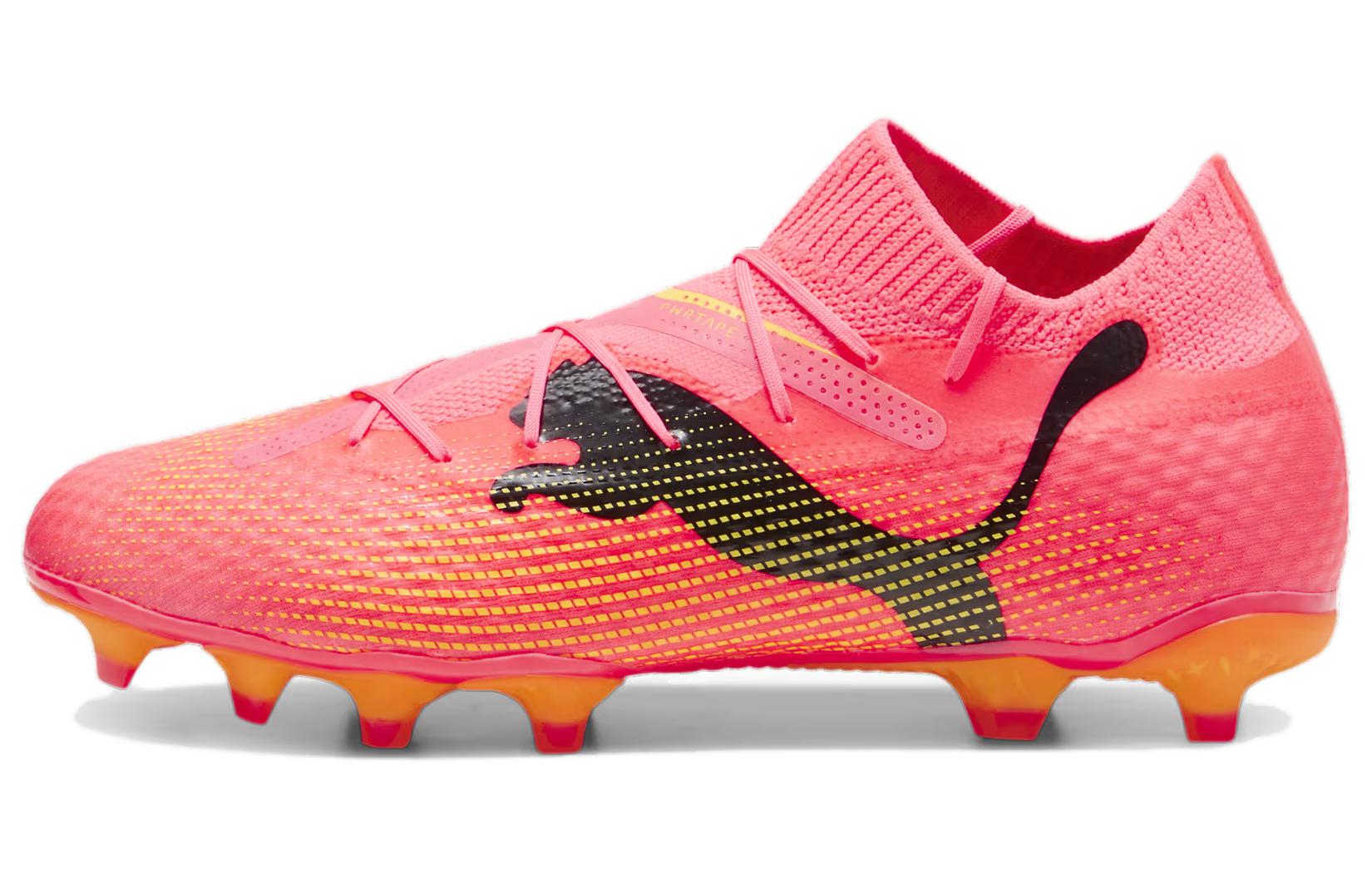 

PUMA Future 7 Pro FG/AG Lace Up Soccer Sneakers Pink 107707-03 42.5