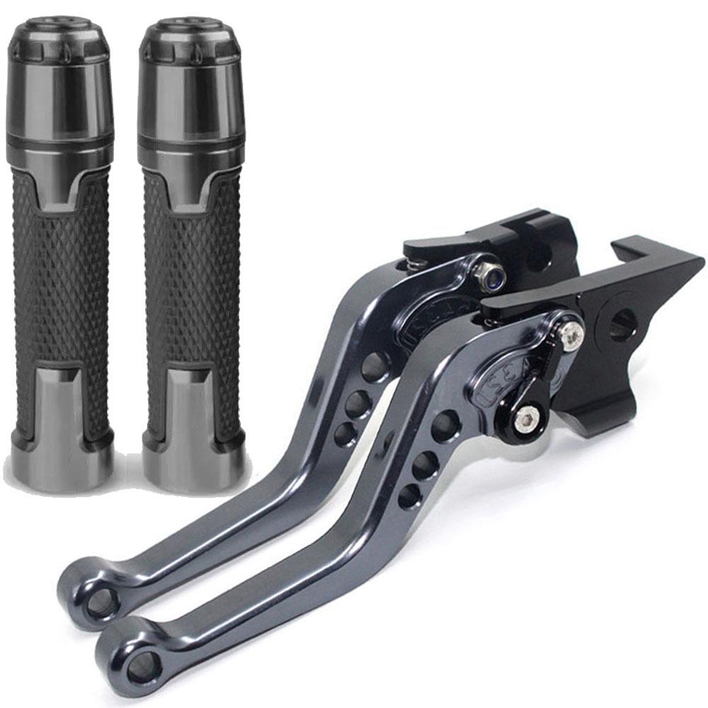 Italika 250Z Motorcycle CNC Brake & Clutch Levers with Handlebar Grips | South America Compatible