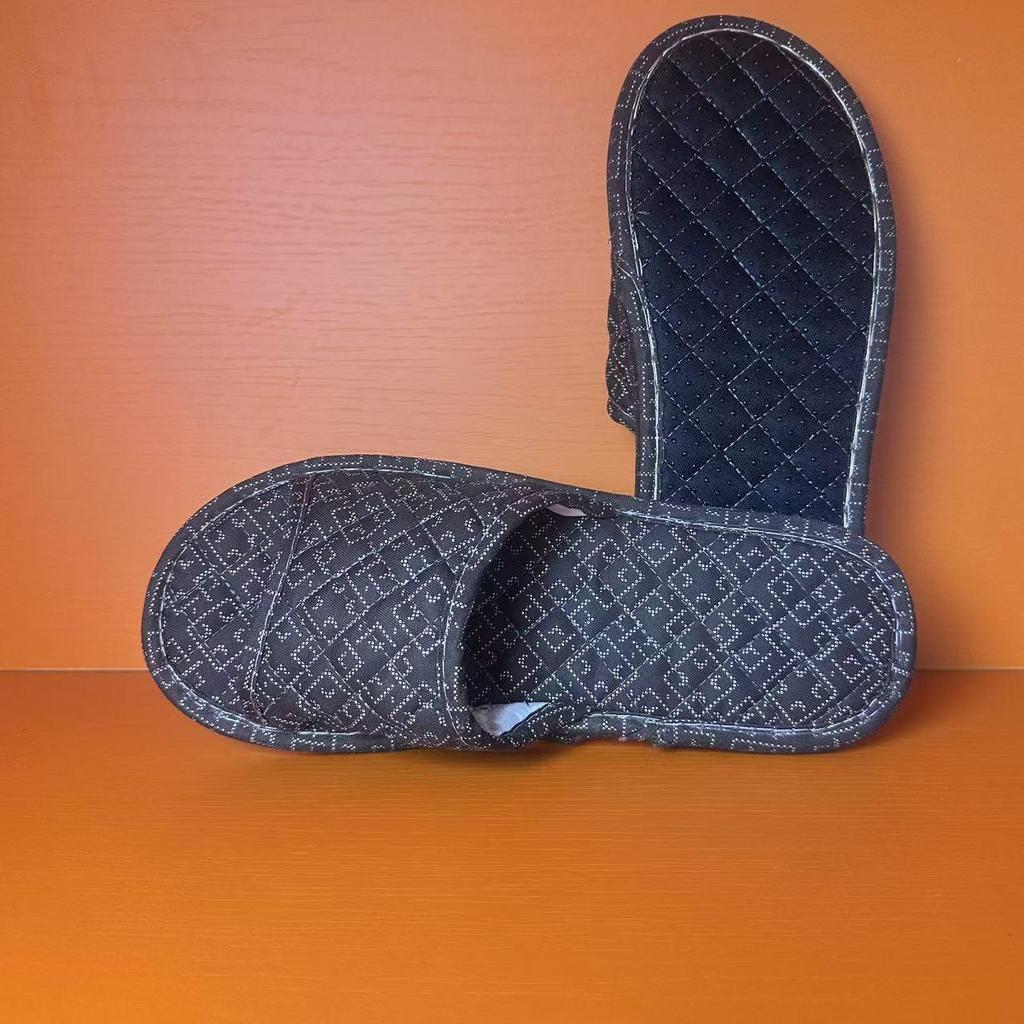 Karierte Baumwolle Weiche Sohle Indoor Rutschfeste Hausschuhe - Geräuschlos, Bequem, Vier-Jahreszeiten-Schuhwerk