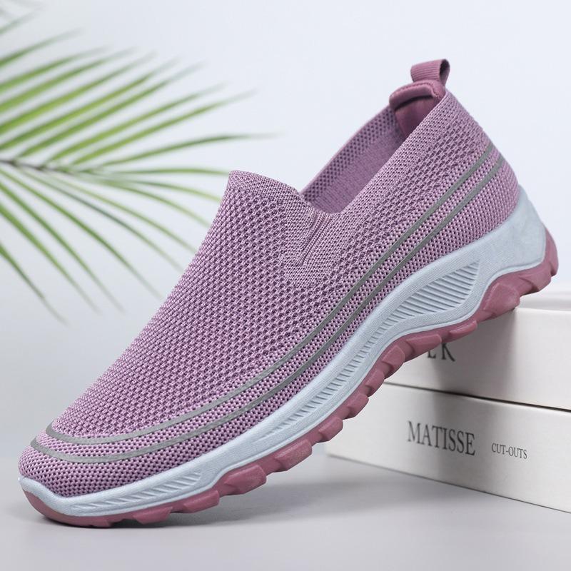 Shoes Men's Spring New Single Shoes Breathable Soft-soled Sports Shoes Couple Casual Walking Shoes