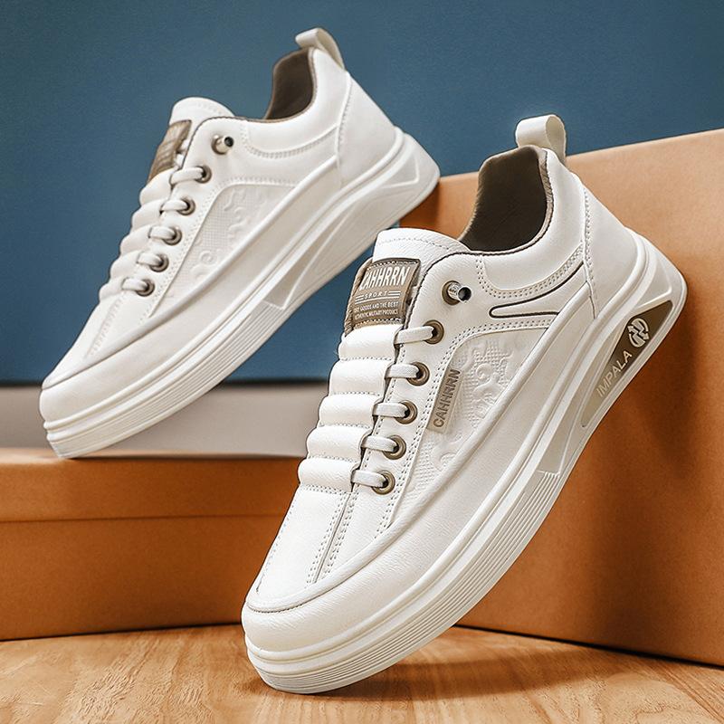 2025 spring and summer men's new trend fashion round head versatile daily leisure comfortable new men's board shoes