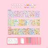 Card Sticker Collection for Creative Projects with Storage Box