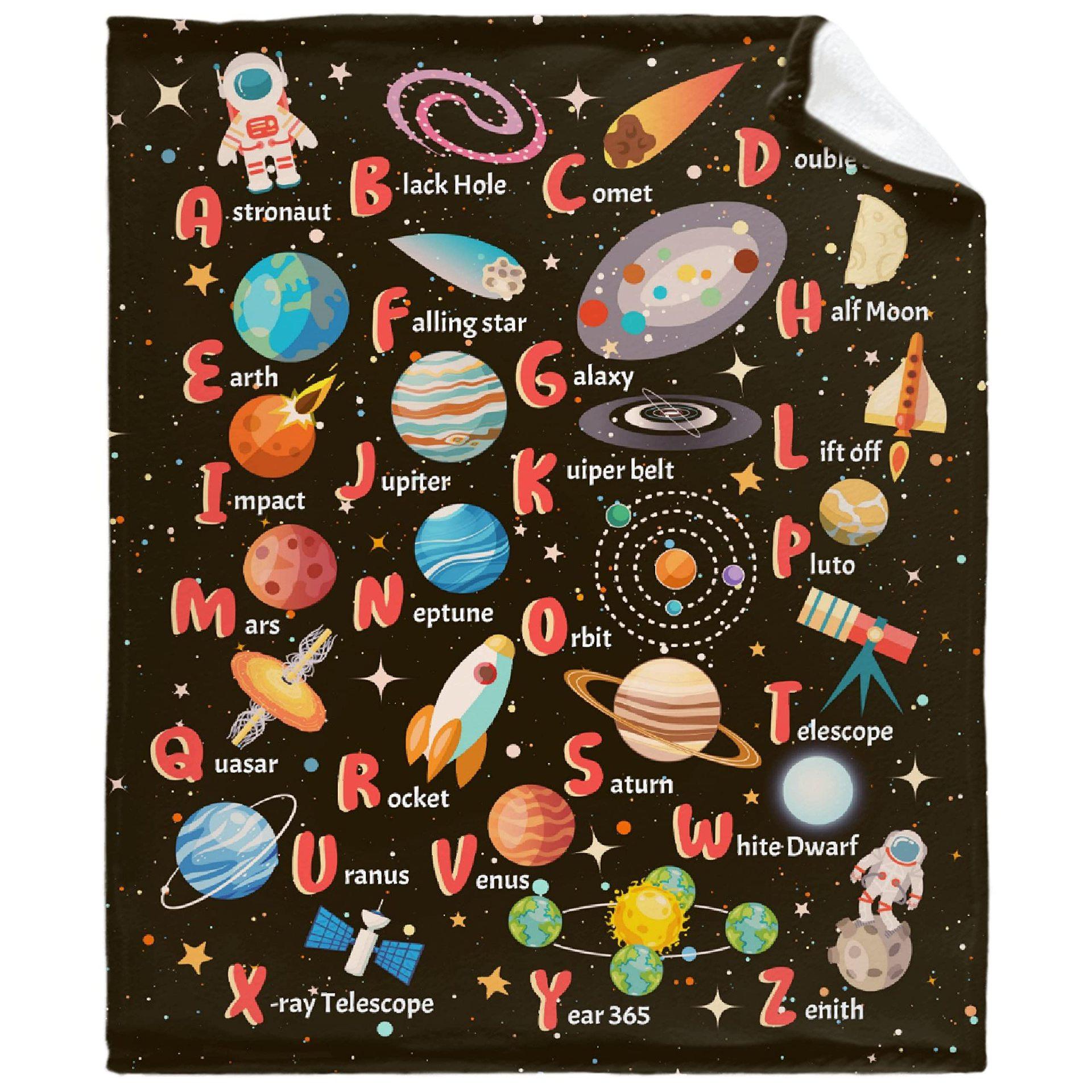 

Cartoon Truck Letters digital-printed polyester Bedroom velvet flannel soft sofa cover blanket Fleece soft sofa cover blankets 75x90cm