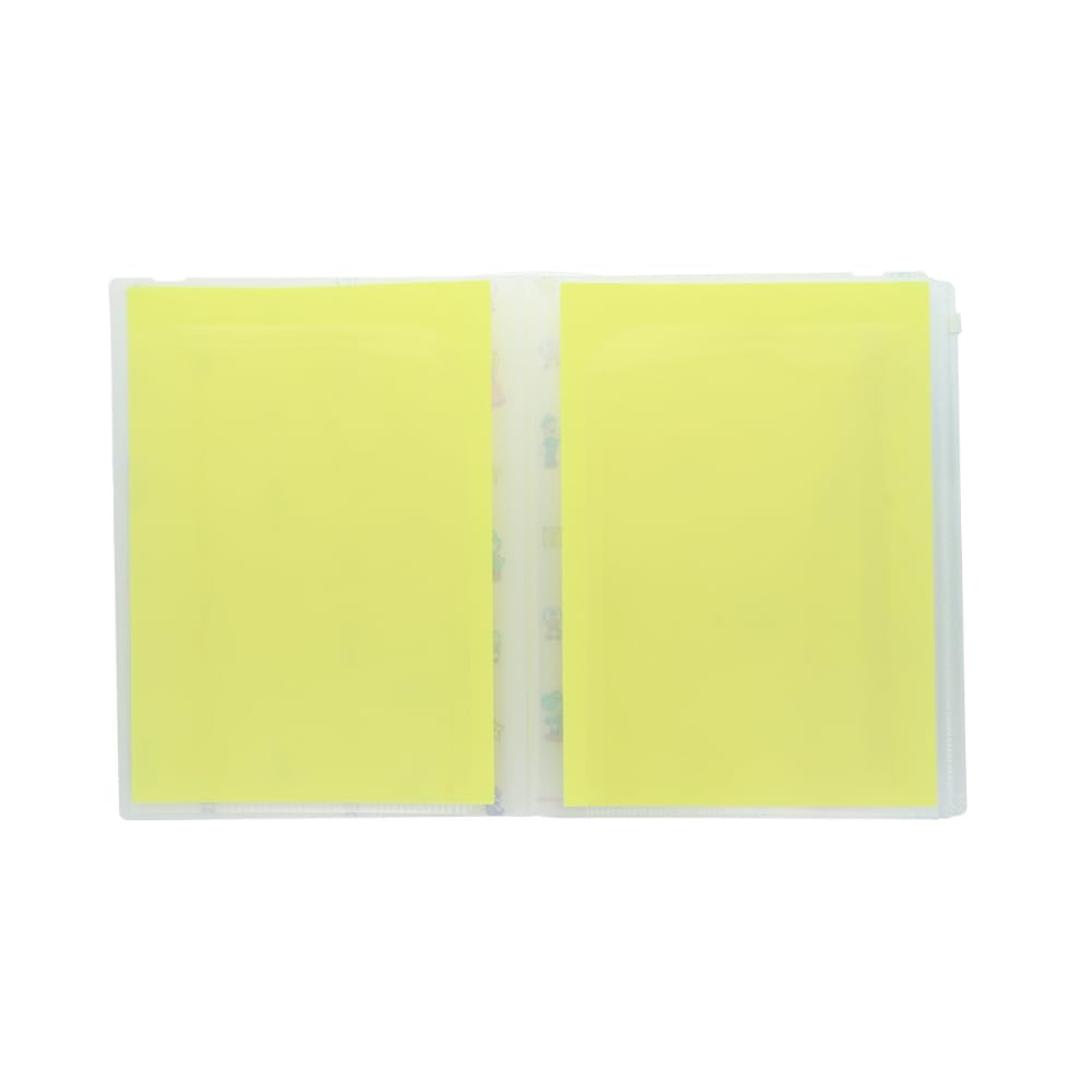 Stationery Super Mario Clear 5 Zipper with Ally Sun-Star File, Pockets, Pocket, Band, (S2173247)