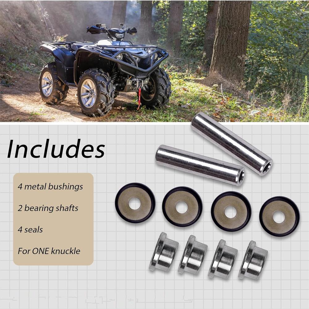 Rear Knuckle Bushing Kit For Yamaha Grizzly 350 400 450 550 660 700 50-1034-K