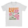 Summer Abolish ICE Subtle  Resist Trending T Shirts  100 Cotton Tee Shirt for Unisex Aesthetic Printed Short Sleeve Tops