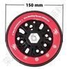 6-Inch Self-Adhesive Dry Grinder Tray & Polisher Base Plate for Car Sanding & Polishing