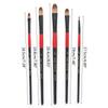 5 Pcs Nylon Hair Painting Brush Set Professional Painting Kits Round Pointed Tip Paintbrushes with Synthetic Nylon Tips