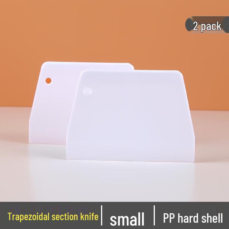 Plastic Cake Scraper & Slicer Set