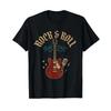 Rock and Roll Music Guitarist Fans Vintage Guitar T Shirt Designer Clothes Casual Soft Graphic