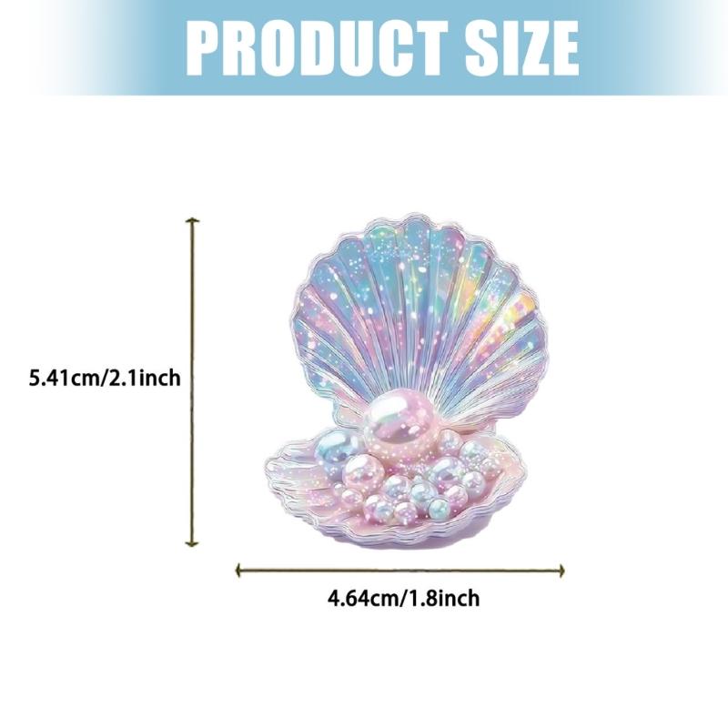 50Pcs Marine Themed Sticker Water Resistant Oceanic Decorative Sticker for Scrapbooking Water Bottle Phone Case Guitar