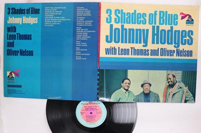 LP Record JOHNNY HODGES LEON THOMAS OLIVER   3 Shades Of Blue FDS120 FLYING DUTCHMA 1970 US Jazz Used
