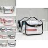 Wasserdichte Transparente Laser Kosmetiktasche mit Hohem Fassungsvermögen für Reisen und Outdoor-Aktivitäten