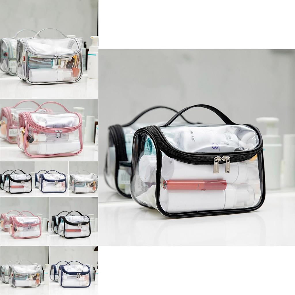 Wasserdichte Transparente Laser Kosmetiktasche mit Hohem Fassungsvermögen für Reisen und Outdoor-Aktivitäten