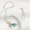Bohemian Multilayer Starfish Bracelets for Women Y2K Summer Beach Pearl Shell Charm Elastic Beaded Bracelet Fashion Jewelry Gift