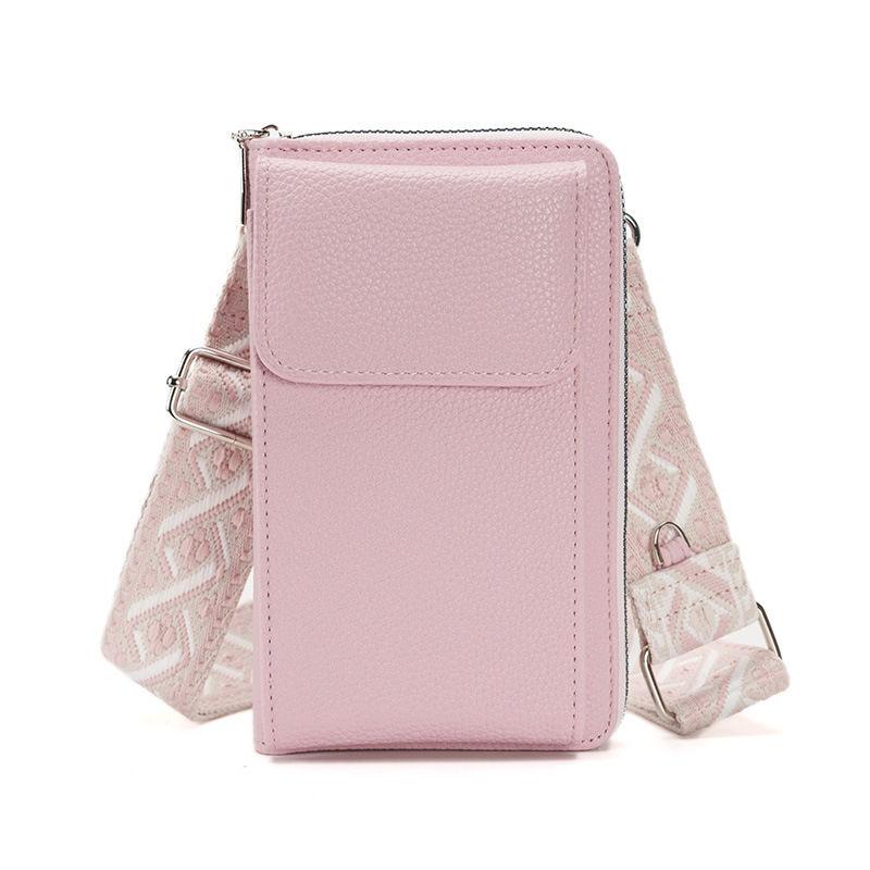 Women Fashion Shoulder Bags and Mini Purse Casual Phone Bag Zipper Wallets for Ladies Card Holder
