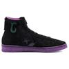 Joe FreshGoods x Converse Cons Pro Leather Rutschfest Langlebig High-Top Skateschuhe Unisex Schwarz Lila