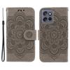 Phone Case For Motorola Edge 50 Neo 5G/Moto S50 5G/ThinkPhone 25 5G PU Leather Mandala Imprinted Design Wallet Cover