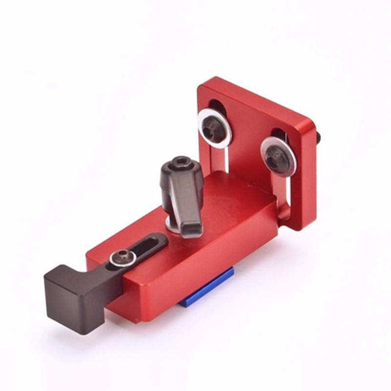 

1Pc Woodworking T Track & Aluminum Fence Connector, Woodworking Table DIY Fixing Parts For Router Fence Worktable Workshop Tool 1pcs