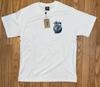 Stussy 8 Ball White/Blu Tee Size Medium Unisex T-Shirt