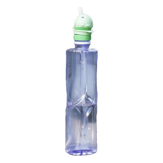 Yousheng Water Bottle Spout Conversion Cap with Straw Cartoon Dinosaur Drink Bottle Spout Adapter Universal Reusable Spill-Proof Juice Bottle