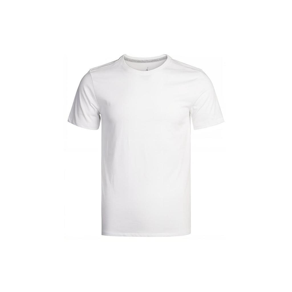 Jordan Casual Sports Round Neck Short Sleeve T-Shirt Men Tops White 743037-100
