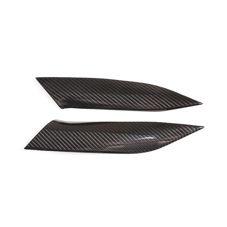 Real Carbon Fiber Side Decorative Strip for BMW 3 Series G20 M340i Car Center Console Gear Shift Panel Interior Accessories