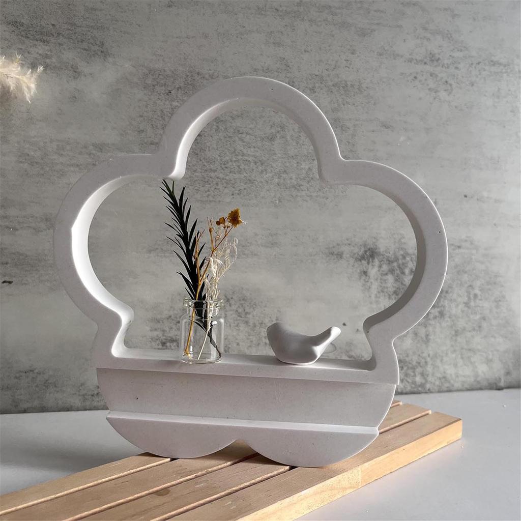 Silicone Mold For Flower Shape Flower Arrangement Ornament Sturdy Easy To Demold Reusable For Home Decors And Gifts