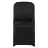 30 Pcs Black Chair Covers, Polyester Spandex Chair Cover, Stretch Slipcovers for Wedding Party Dining Banquet Flat-Front Chair Covers, Fits Chair