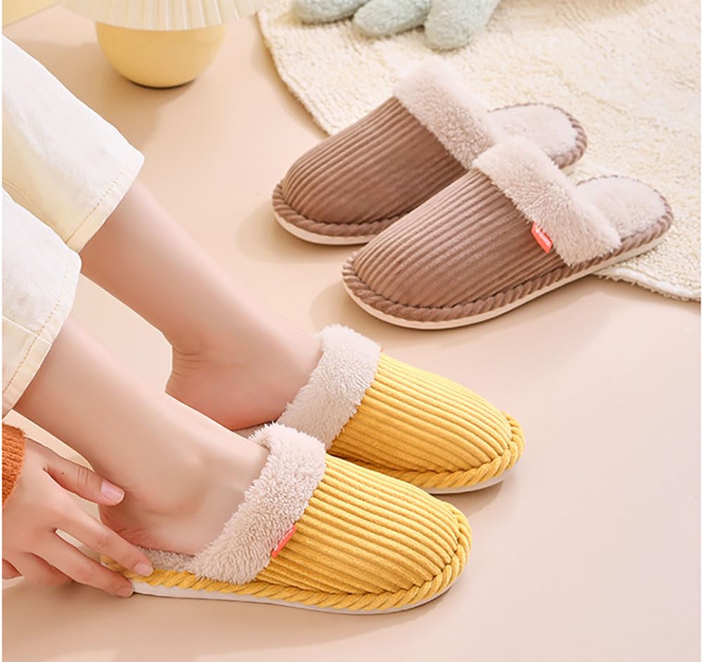 CHFUDUO Indoor Set of House Slippers for Warm and Nordic Room Slippers Japanese Shoe Slippers, 4, Guests, Cute, Washable, Stylish, Breathable,