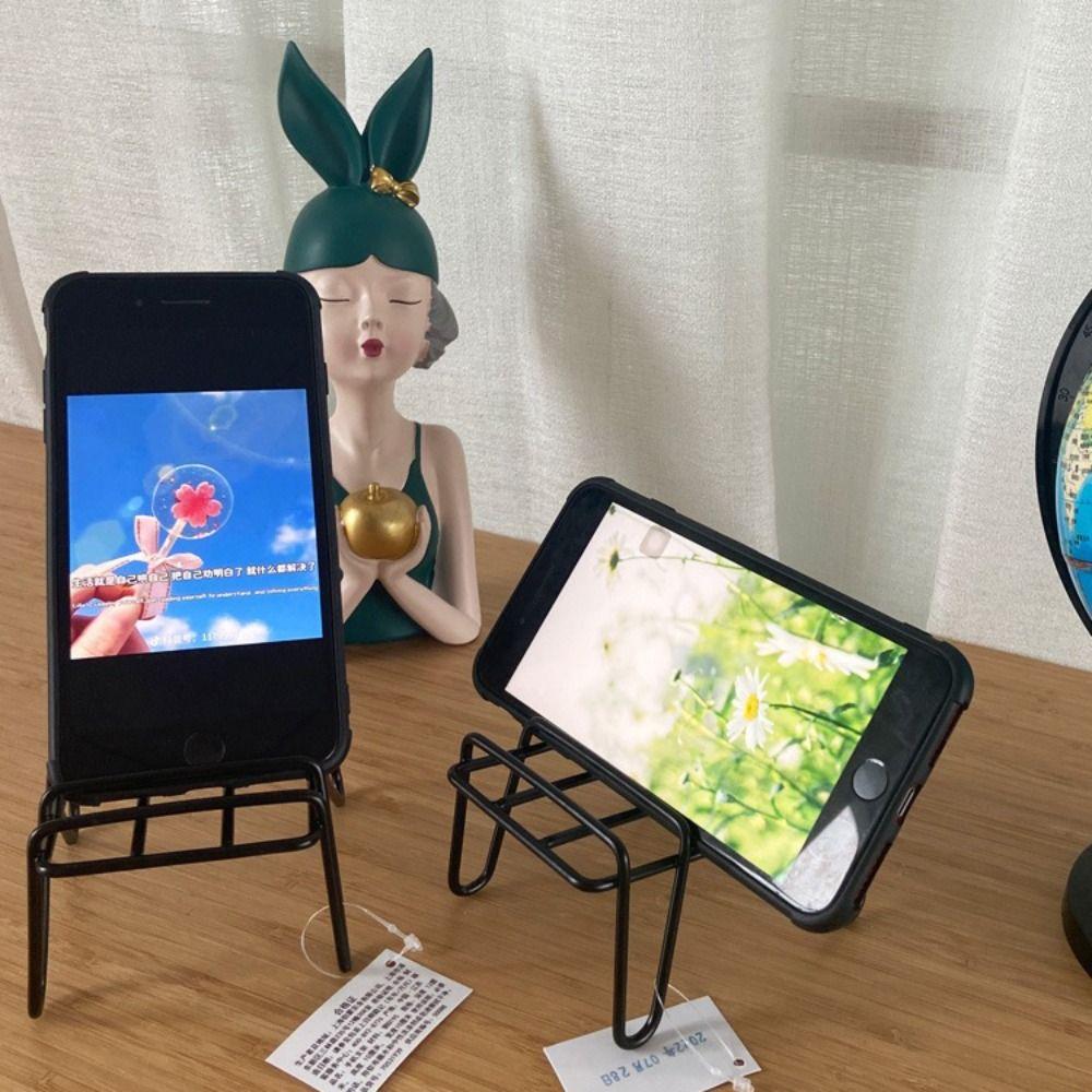 Portable Desktop Phone Chair Stand Chair Shape hone Holder Stand Mobile Phone Holder  Home