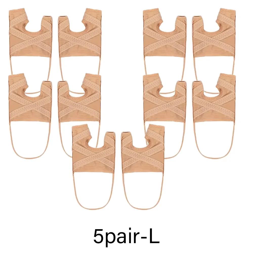 Oddychający, regulowany rękaw na halluksy z tkaniny, korektor palców, przekładka, separator, sportowe skarpety na halluksy, do biegania