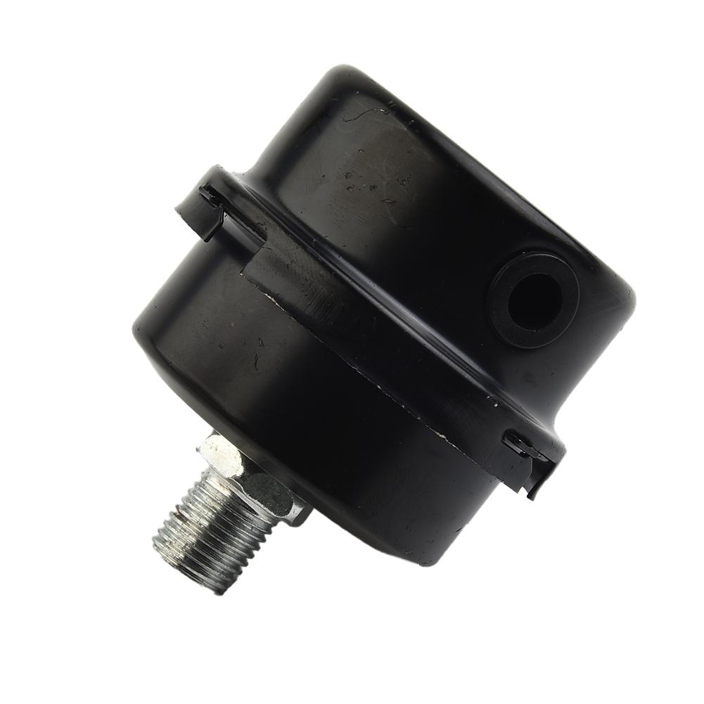12.5mm Air Compressor Filter 16mm 20mm Workshop Parts Tools Muffler Black