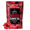 BLAUER TEE - Hibiskusblütentee - 100g - 100+ Tassen | HAUTGLANZ VERBESSERNDER TEE | Koffeinfrei - Blütenbasiert - Säuerlicher Geschmack | Vorgestellt in Shar