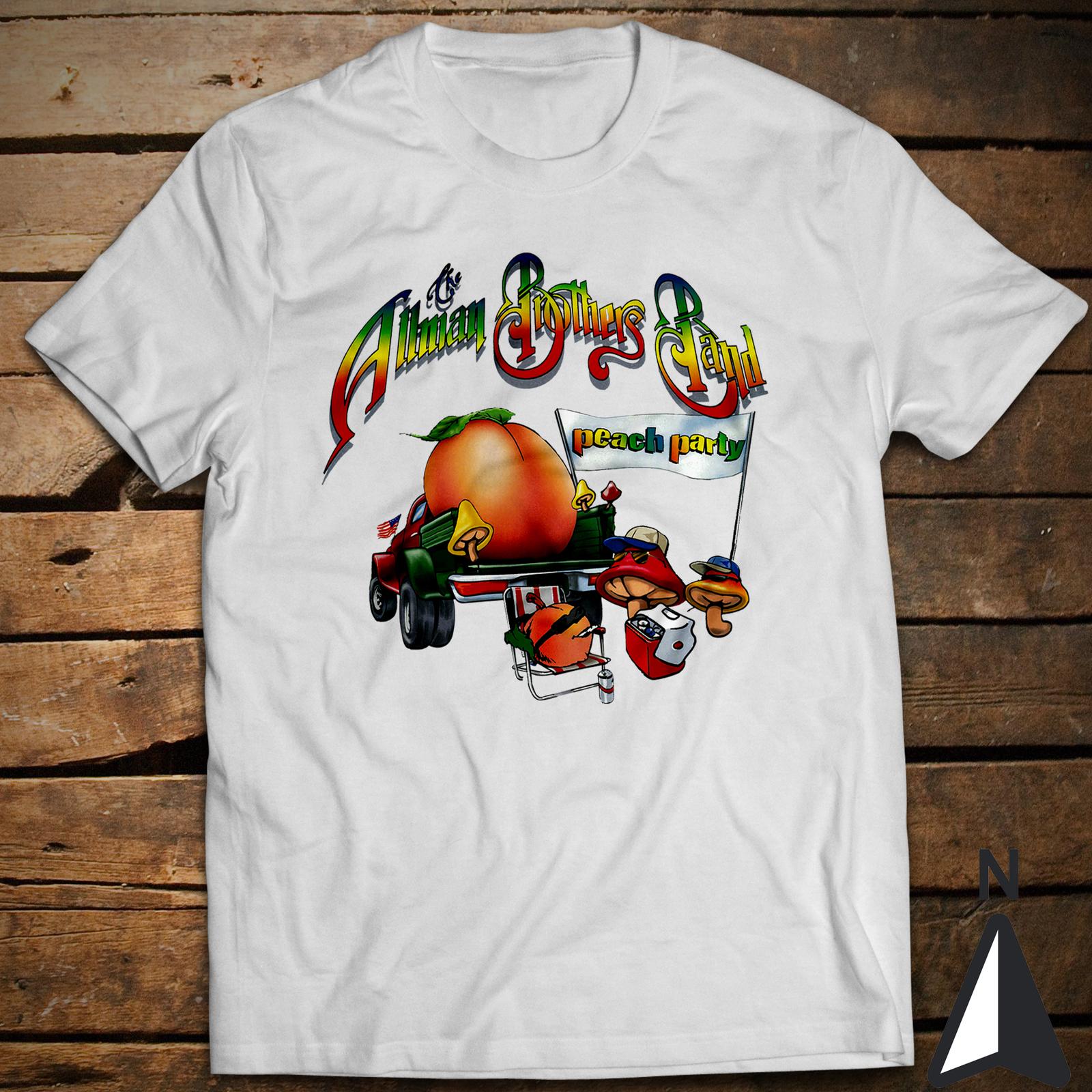 Vintage Album Shirt The Allman Brothers Band Eat a Peach Mountain Jam Melissa XL