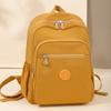 Lightweight Backpack Sleeve Pull Rod Women's Travel Backpack Water-repellent Nylon Schoolbag