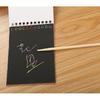 Glun Scratch Notepad With Magical Rainbow Color, Pencil Stick Notepad, Educational Toy For Kids Pack Of 5