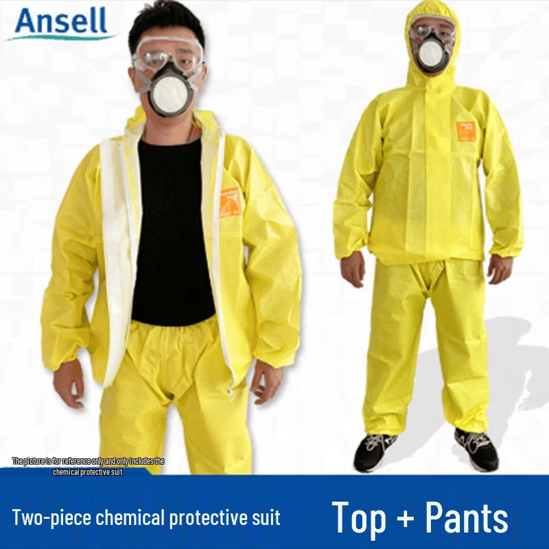 Ansell Microchem 3000 Split Chemical Protective Suit