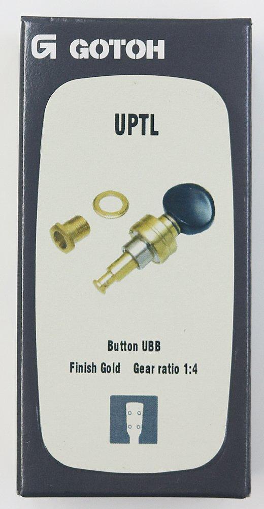 GOTOH Planetary Tuner for UBB Gold Ukulele, Button, (UPTL-UBB-GX) UPTL-UBB-GG