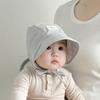 Soft Baby Fetal Cap Wide Brim Newborn Sun Hat Casual Infant Bonnet Hat  Girls/boys