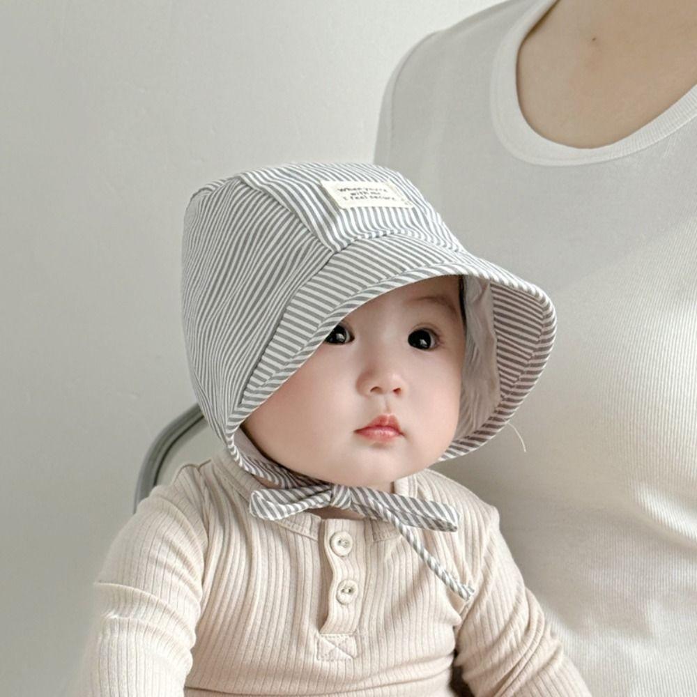 Soft Baby Fetal Cap Wide Brim Newborn Sun Hat Casual Infant Bonnet Hat  Girls/boys