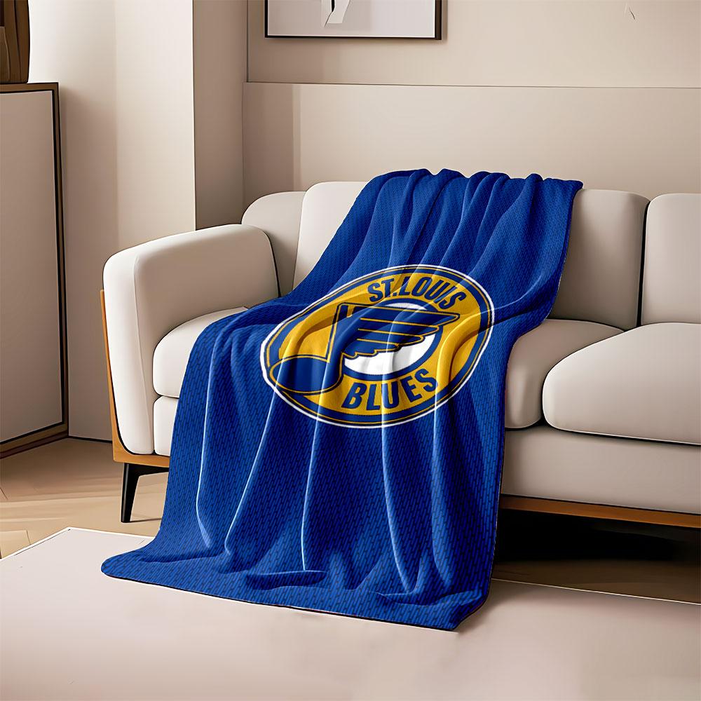 St. Louis Blues Logo Blanket print blanket soft and cozy perfect for the living room bed sofa or a nap,gift
