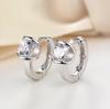 New Fashion Lady Earrings Women Fashion Crystal Love Magic Cube Drop Korean Ear Zircon Sterling Copper Lady Gift Wholesa