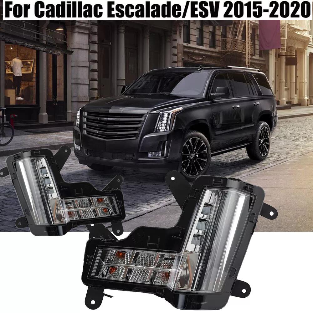 

Left And Right Side FOG LIGHT - New 84575580 For 2015-2020 Cadillac Escalade/ESV