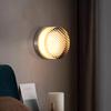 Moderne LED-Wandleuchte Bernstein Gelee Kleine Wandleuchter Nachttisch Zimmerdekor Licht Wohnzimmer Hotel Flur Rauchgrau Beleuchtungskörper