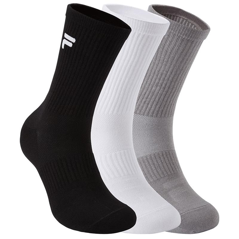 

FILA FUSION Unisex High-Waist Long Socks (3 Pairs) M