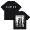 Ghost of Yotei Japan Graphic T Shirts Men's Harajuku Clothing Short Sleeve T-shirts Casual Loose Oversized Short Sleeve T Shirts
